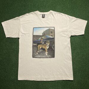 Men’s Fuct B.D.U Shawn Mortensen Snoop Dogg T-Shirt XL White MCMXC Photo Series